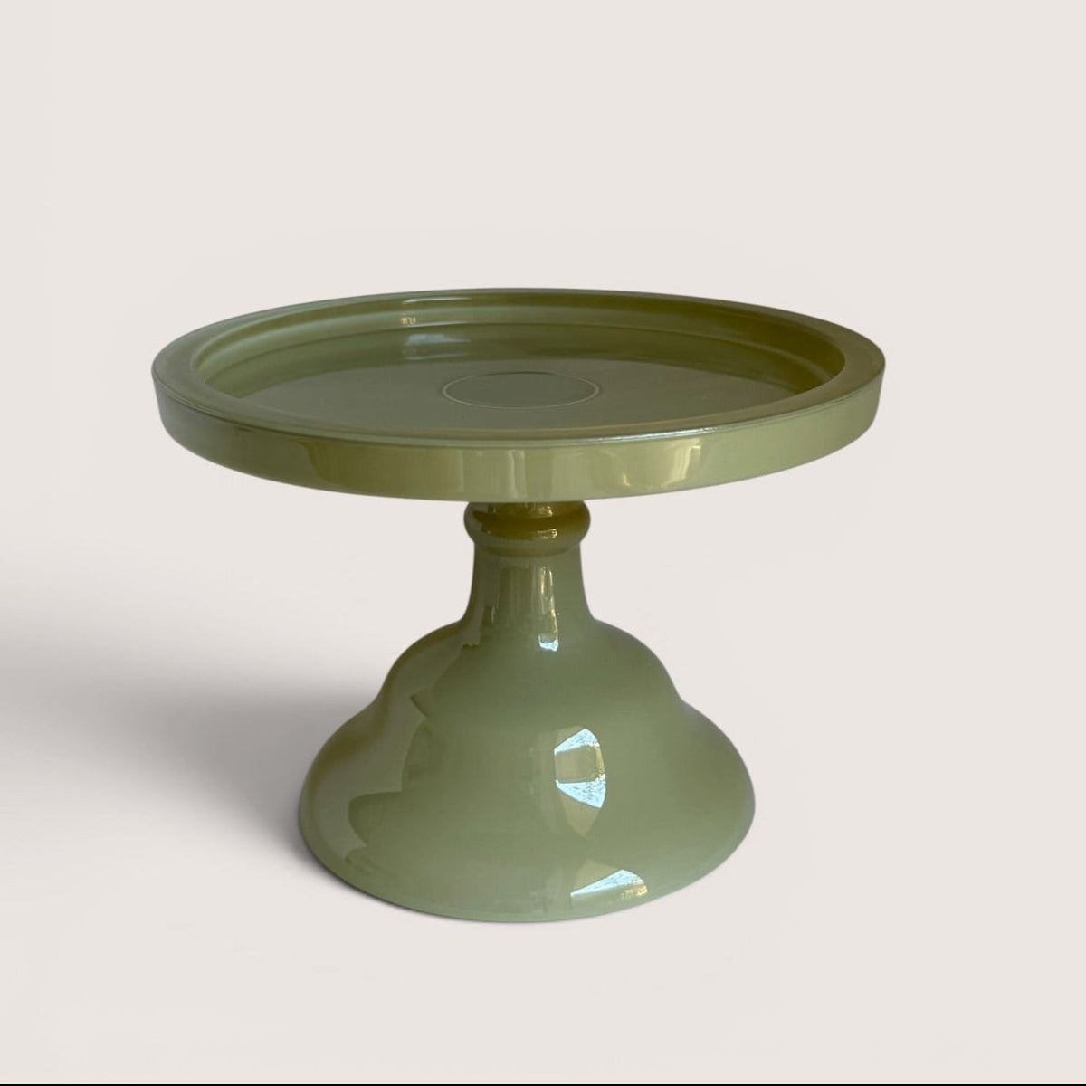 Arc Cake Stand - Moss Green