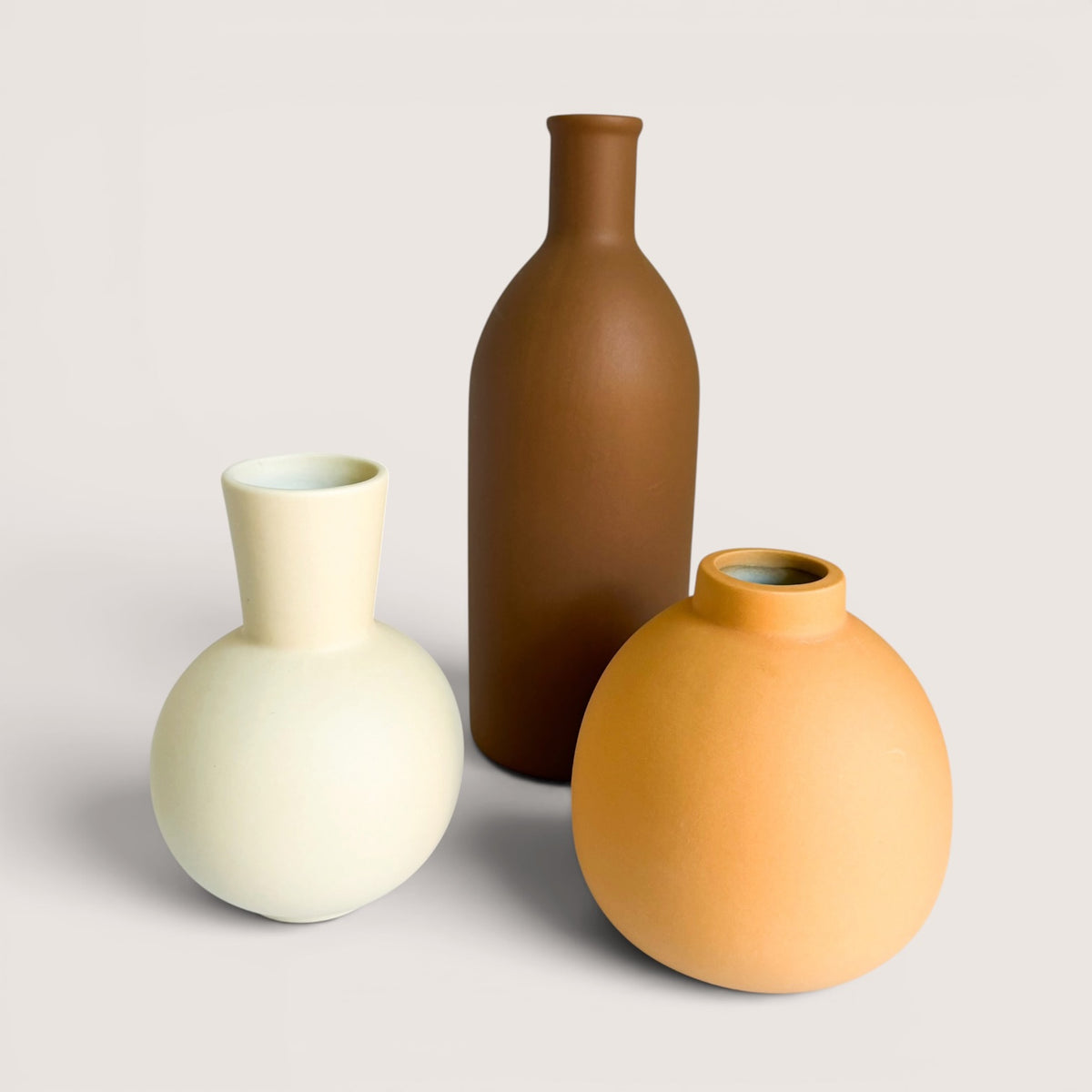 Earth Mini Vases - Set of 3